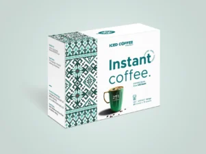instant - cup - couche ICED coffee package instant
