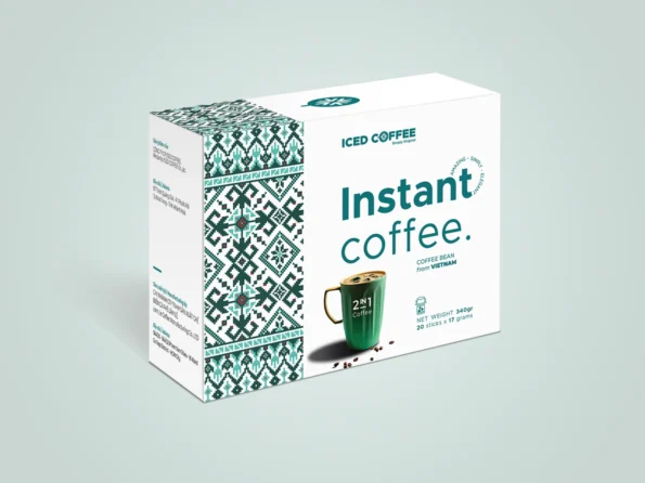 instant - cup - couche ICED coffee package instant